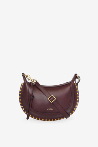 Oskan Moon Shoulder Bag in Soft Leather