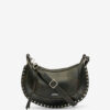Oskan Moon Shoulder Bag in Soft Leather