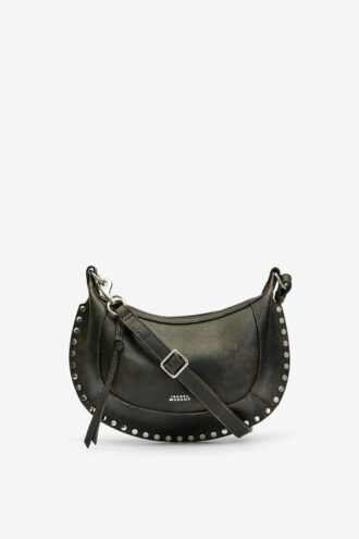 Oskan Moon Shoulder Bag in Soft Leather