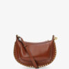 Oskan Moon Shoulder Bag in Soft Leather