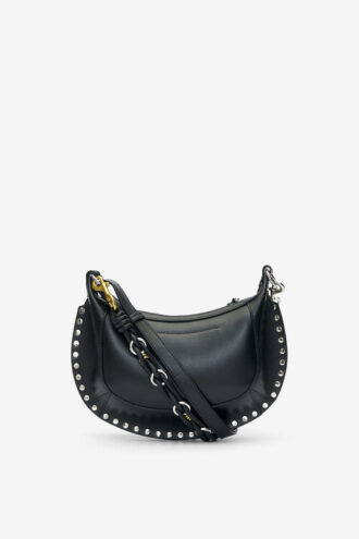 Oskan Moon Shoulder Bag in Soft Leather