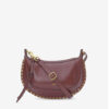 Oskan Moon Shoulder Bag in Soft Leather