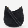 Oskan Soft Bag in Braided Suede Calfskin Leather