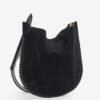 Oskan Soft Bag in Braided Suede Calfskin Leather