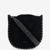 Oskan Soft Bag in Suede Calfskin Leather