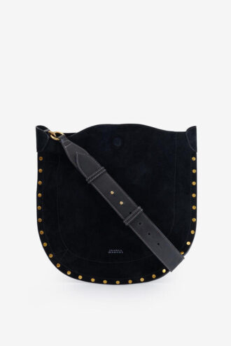 Oskan Soft Bag in Suede Calfskin Leather