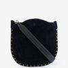 Oskan Soft Bag in Suede Calfskin Leather