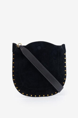 Oskan Soft Bag in Suede Calfskin Leather