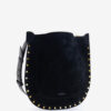 Oskan Soft Bag in Suede Calfskin Leather