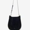 Oskan Soft Bag in Suede Calfskin Leather