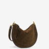 Oskan Soft Zip Suede Leather Bag