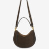 Oskan Soft Zip Suede Leather Bag
