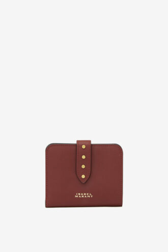 Oskan Studded Soft Leather Wallet