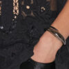Oyan Leather Bracelet with Oversized Bead
