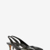 Padim High-Heeled Slingback Patent Leather Pumps
