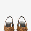 Padim Slingback Pumps in Leopard Suede Leather
