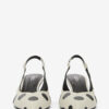 Paldo Leather Polka Dot Print Slingbacks