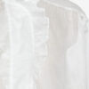 Pamiala Frilly Blouse in Plain-Colored Cotton Voile