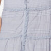 Paoline Frilly Cotton and Floral Lace Skirt