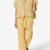 Payton Caftan Style Cotton and Floral Lace Top