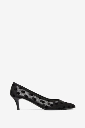 Peleo Polka Dot Tulle Pumps