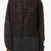 Peline Cotton and Floral Lace Blouse
