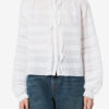 Peline Cotton and Floral Lace Blouse