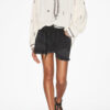 Pelson Embroidered Gauze Blouse