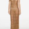 Pernille Long Fine Crochet Dress