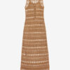 Pernille Long Fine Crochet Dress