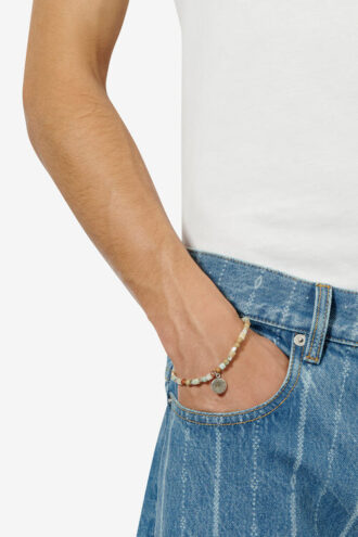 Pierce Natural Stone Bracelet