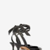 Pilvee High-Heeled Slingback Pumps in Studded Calfskin Leather
