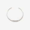 Pio Silver-Finish Brass Bangle Bracelet