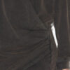 Pipper Draped Jersey Sweatshirt Dress