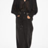 Plalia Gathered Cotton Voile Blouse