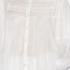 Plalia Gathered Cotton Voile Blouse