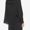 Plalia Gathered Cotton Voile Blouse