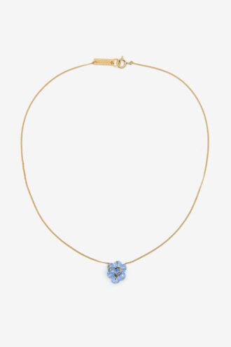 Polly Beaded Pendant Necklace