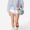 Polly Cotton and Floral Lace Blouse