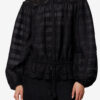 Polly Cotton and Floral Lace Blouse