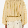 Polly Cotton and Floral Lace Blouse