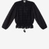 Polly Cotton and Floral Lace Blouse
