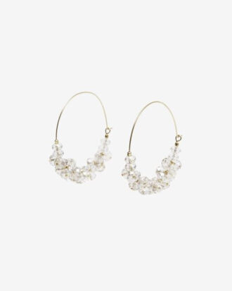 Polly Gold-Tone Hoop Earrings
