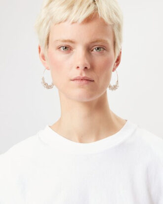 Polly Gold-Tone Hoop Earrings