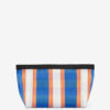 Powden Striped Clutch Bag