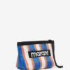 Powden Striped Clutch Bag