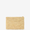 Praia Raffia Clutch Bag