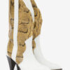 Printed Leather Ankle Boots Witney