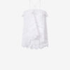 Prisha Cotton and Floral Lace Top