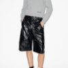 Prissa Cotton Sweatshirt with Structured Shoulders